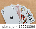 Deck of Playing Cards with Euro Note 12228899