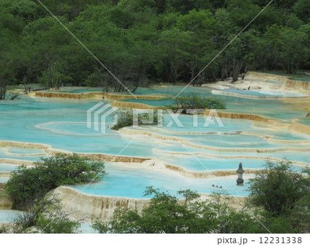 世界遺産・中国黄龍の風景 世界遺産・中国黄龍の風景 12231338