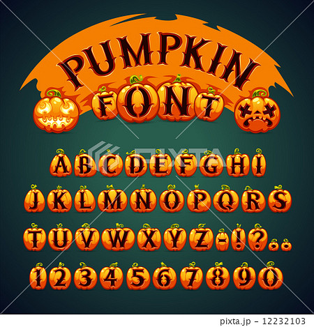 Halloween Pumpkin Font Halloween Pumpkin Font 12232103