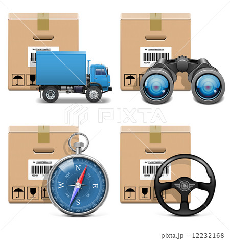 Vector Shipment Icons Set 11 12232168