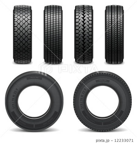 Vector tire icons 12233071