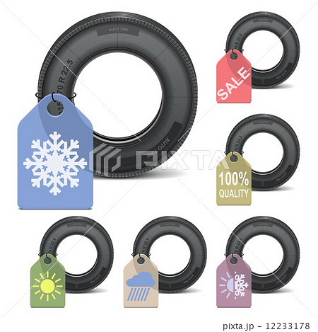 Vector Season Tire Sale Vector Season Tire Sale 12233178