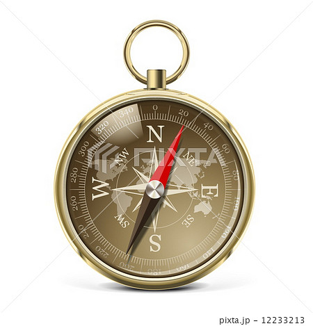 Vector Golden Compass 12233213