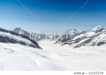 Aletsch Glacier in the Jungfraujoch, Alps, Switzerland Aletsch Glacier in the Jungfraujoch, Alps, Switzerland 12233279