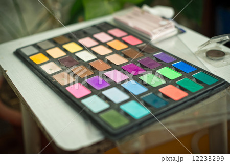 Paints for a make-up. 12233299