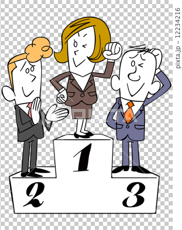 一位の女性 一位の女性 12234216