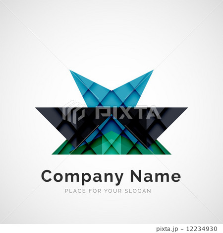 Geometric shape, company logo 12234930