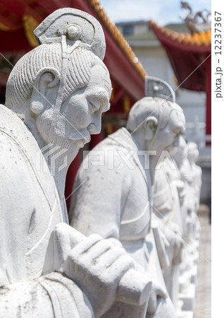 長崎　孔子廟 72賢人石像 12237367