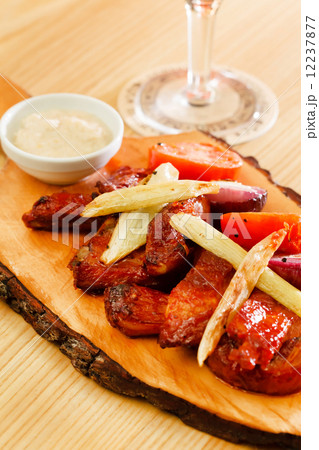 grilled ribs in the bar grilled ribs in the bar 12237877