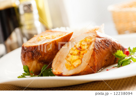 full chicken's breast with rice full chicken's breast with rice 12238094