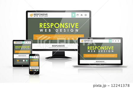 携帯電話 デザイン 柄のイラスト素材