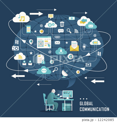 宣伝 広告 バックグラウンドのイラスト素材 12242085 Pixta