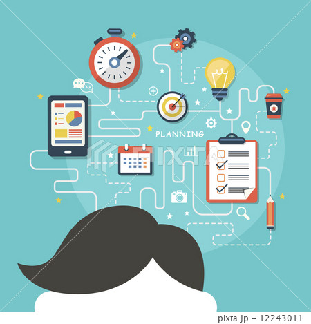 宣伝 広告 矢印のイラスト素材