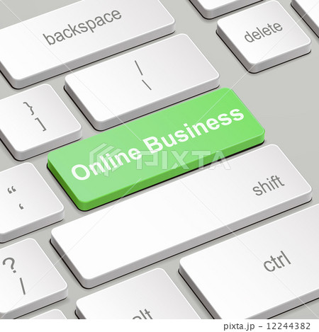 キーボード キー ビジネスのイラスト素材