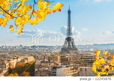 eiffel tour and Paris cityscape eiffel tour and Paris cityscape 12245876