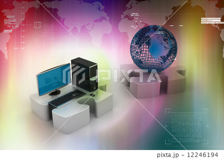 Concept of global connection 12246194