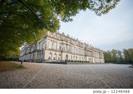 The Herrenchiemsee Palace (New Palace) is the most famous castle and the largest of King Ludwig II The Herrenchiemsee Palace (New Palace) is the most famous castle and the largest of King Ludwig II 12246488