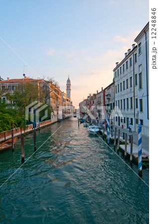 Venice  Italy unusual pittoresque view 12248846