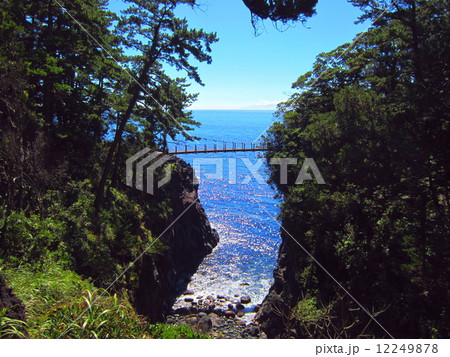 城ヶ崎海岸 門脇吊橋 12249878