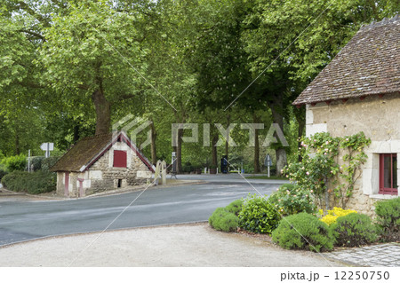 シュノンソー城入口の小屋 12250750