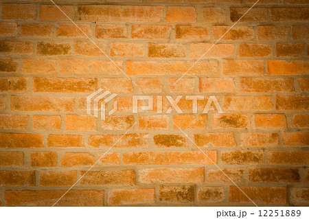 red brick wall texture background with vignetted corners to inte red brick wall texture background with vignetted corners to inte 12251889