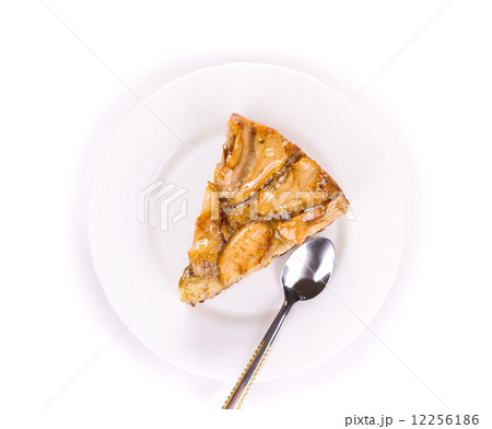 Apple cake close up. 12256186