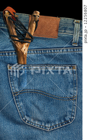 Old Slingshot in Denim Pocket Old Slingshot in Denim Pocket 12256807