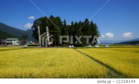 信州飯山の村祭り 信州飯山の村祭り 12258144