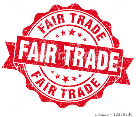 Fair Trade Grunge Stamp Fair Trade Grunge Stamp 12258230