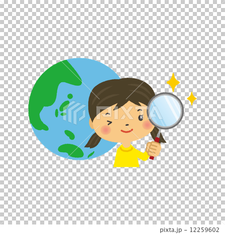 Child Earth Magnifying Glass 12259602