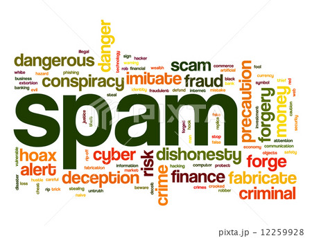 Spam word cloud 12259928