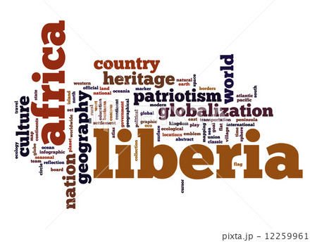 Liberia word cloud 12259961