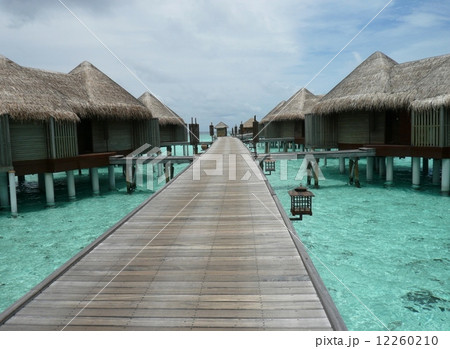 モルディブ　桟橋 12260210