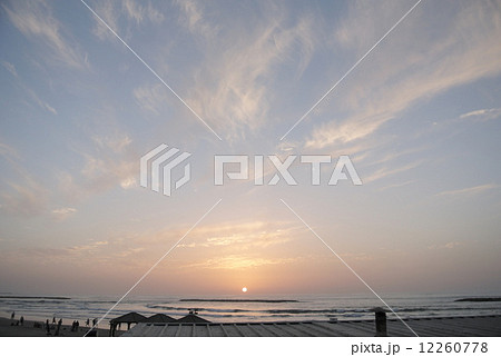 テルアビブの夕日 12260778