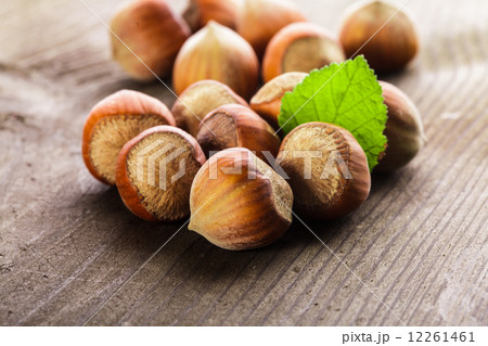 Hazelnuts heap Hazelnuts heap 12261461