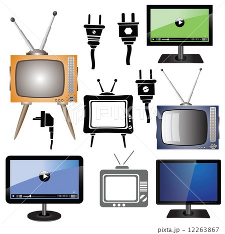 set of tv set of tv 12263867