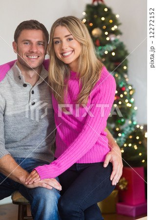Happy couple holding each other 12272152
