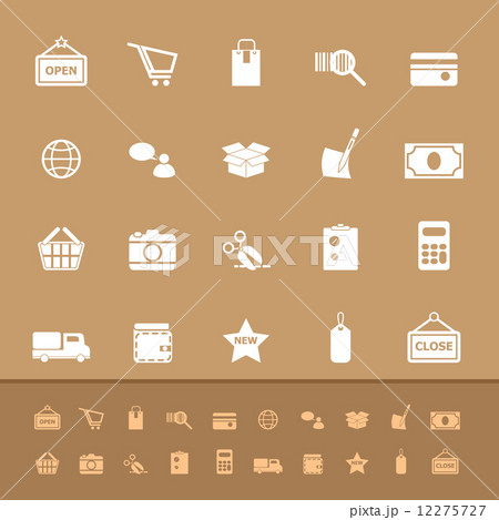 Set of shopping color icons Set of shopping color icons 12275727