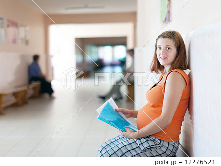 pregnant woman at the clinic pregnant woman at the clinic 12276521