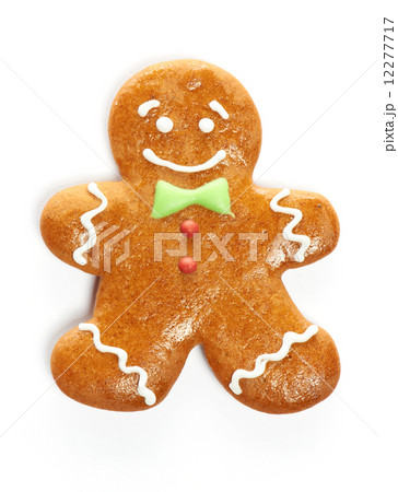 Christmas gingerbread man cookie 12277717