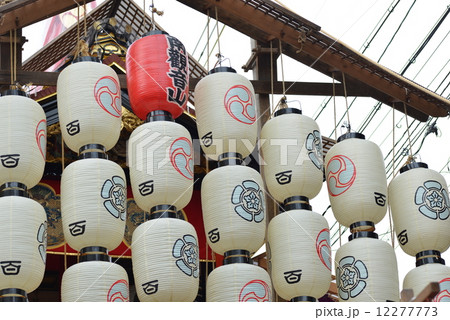 京都　祇園祭　ちょうちん 12277773
