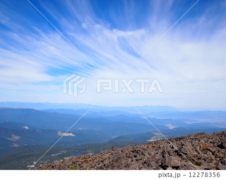 蓼科山山頂からの眺め 12278356