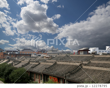 View of the city of Xian (Sian, Xi'an), Shaanxi province, China 12278795