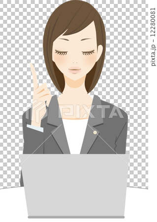 法律関係の仕事をする女性 ポイント 法律関係の仕事をする女性 ポイント 12280081