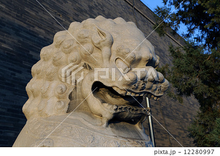Guardian Lion Statue on the Tiananmen Square 12280997