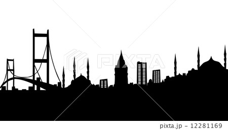 istanbul silhouette 12281169