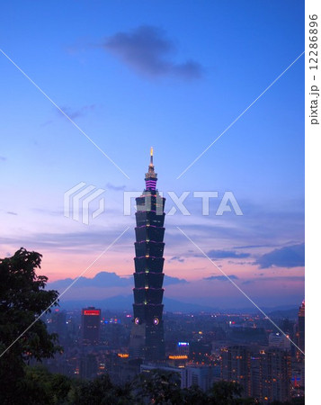 台湾 台北 象山からの夜景 台湾 台北 象山からの夜景 12286896