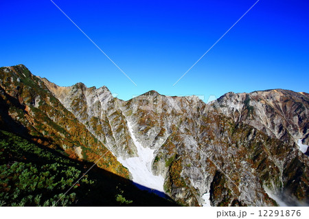 唐松岳登山道から見た不帰ノ嶮 12291876