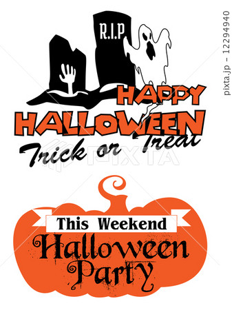 Halloween party poster and banner Halloween party poster and banner 12294940