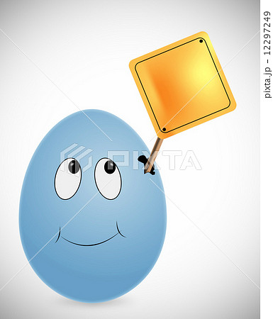 egg with blank board egg with blank board 12297249
